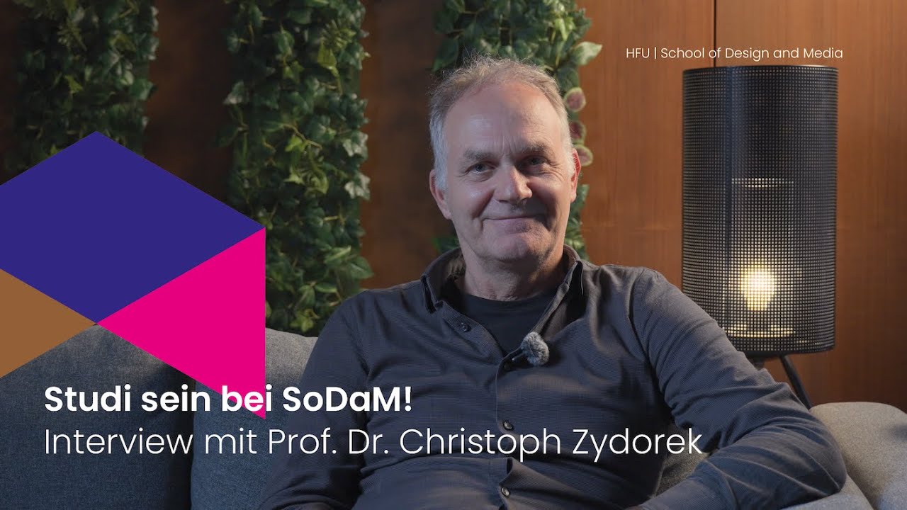 Studi sein bei SoDaM! – Interview mit Prof. Christoph Zydorek