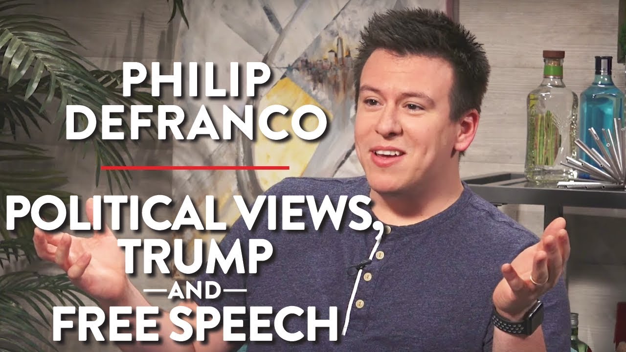 On Political Views, Trump, and Free Speech  (Pt. 2) | Philip DeFranco | YOUTUBERS | Rubin Report