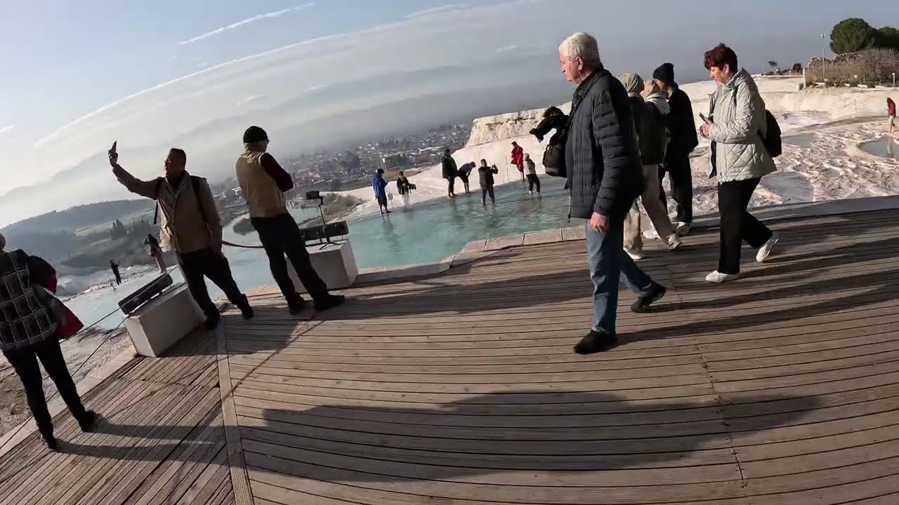 터키 파묵칼레(Şat Burnu iskelesi,Can çekti)