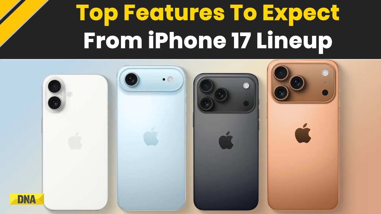 iPhone 17 Launch: iPhone 17 Lineup To Be Unveiled At Apple Event 2025, Here's What To Expect...