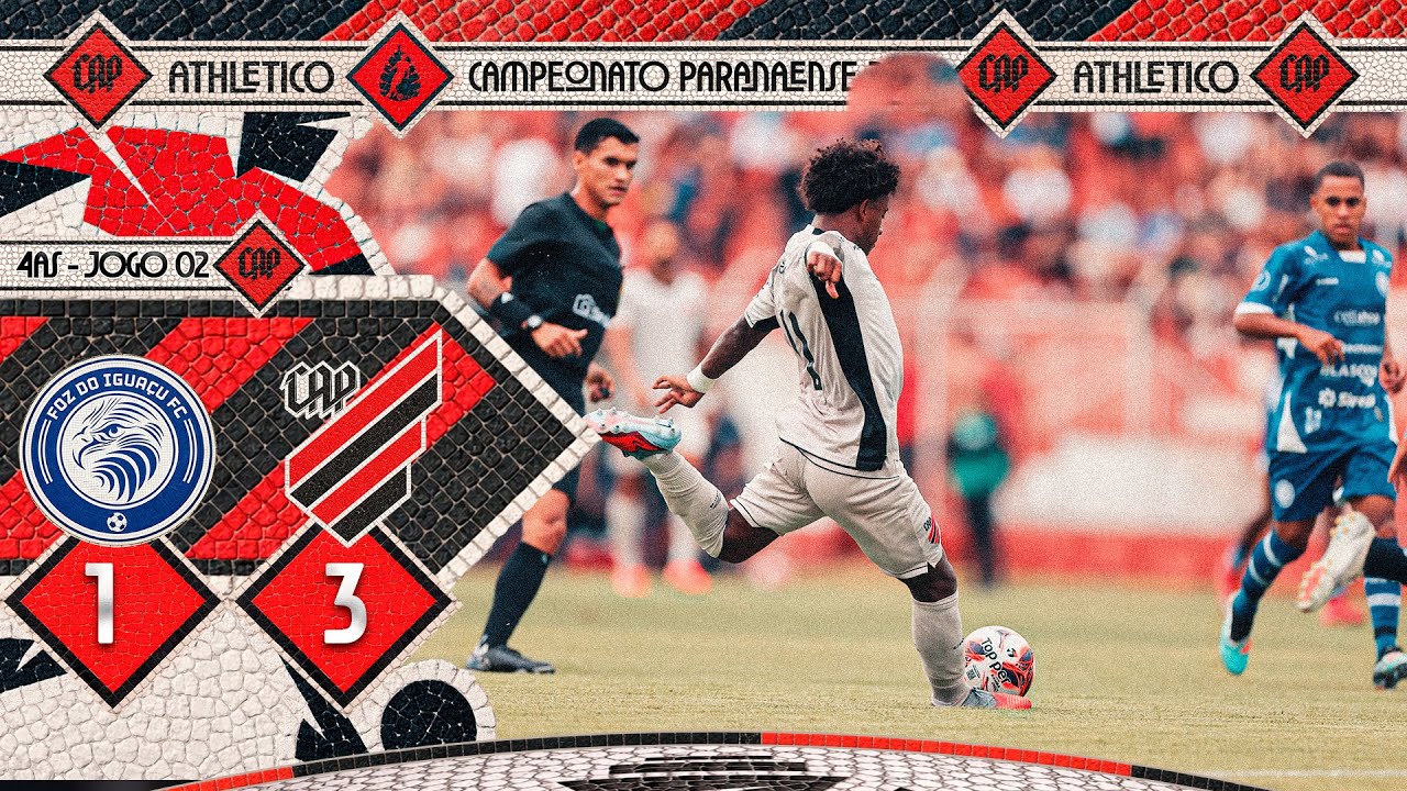FOZ DO IGUAÇU 1X3 ATHLETICO | MELHORES MOMENTOS | CAMPEONATO PARANAENSE 2026