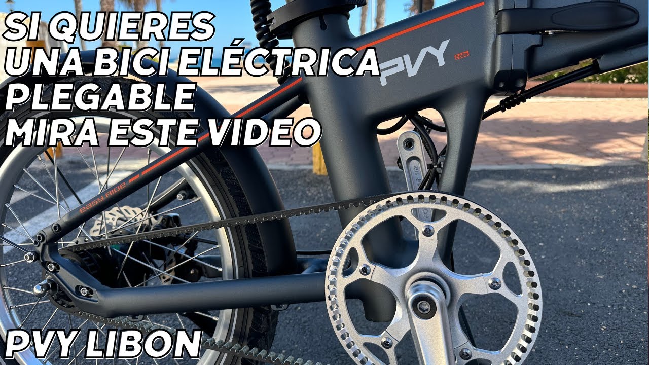Si buscas una BICICLETA ELÉCTRICA PLEGABLE mira este VIDEO| Review PVY LIBON Bicicleta Doble Bateria