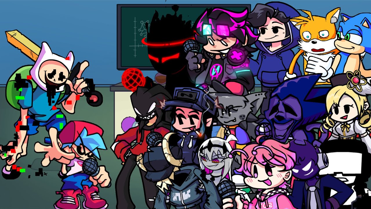 FNF Quiet But Different Character Sings It 🎶 (Everyone Sings Quiet)