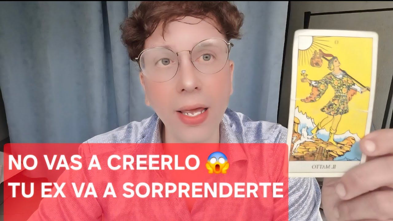 EL DESTINO TE UNE A TU EX QUIEN TIENE EN MENTE CONVENCERTE DE  SUS DULCES  INTENCIONES.