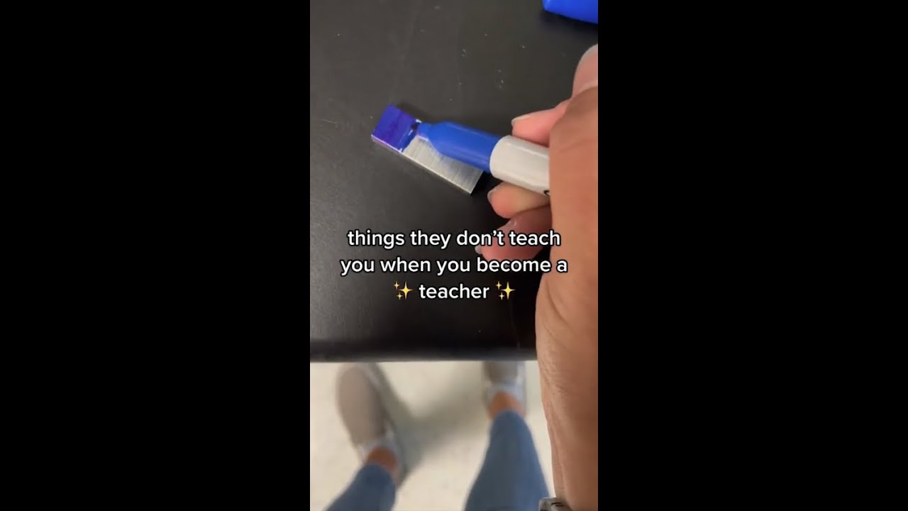 Teacher Shows Hack To Getting ‘Invisible’ Staples On Classroom Boards