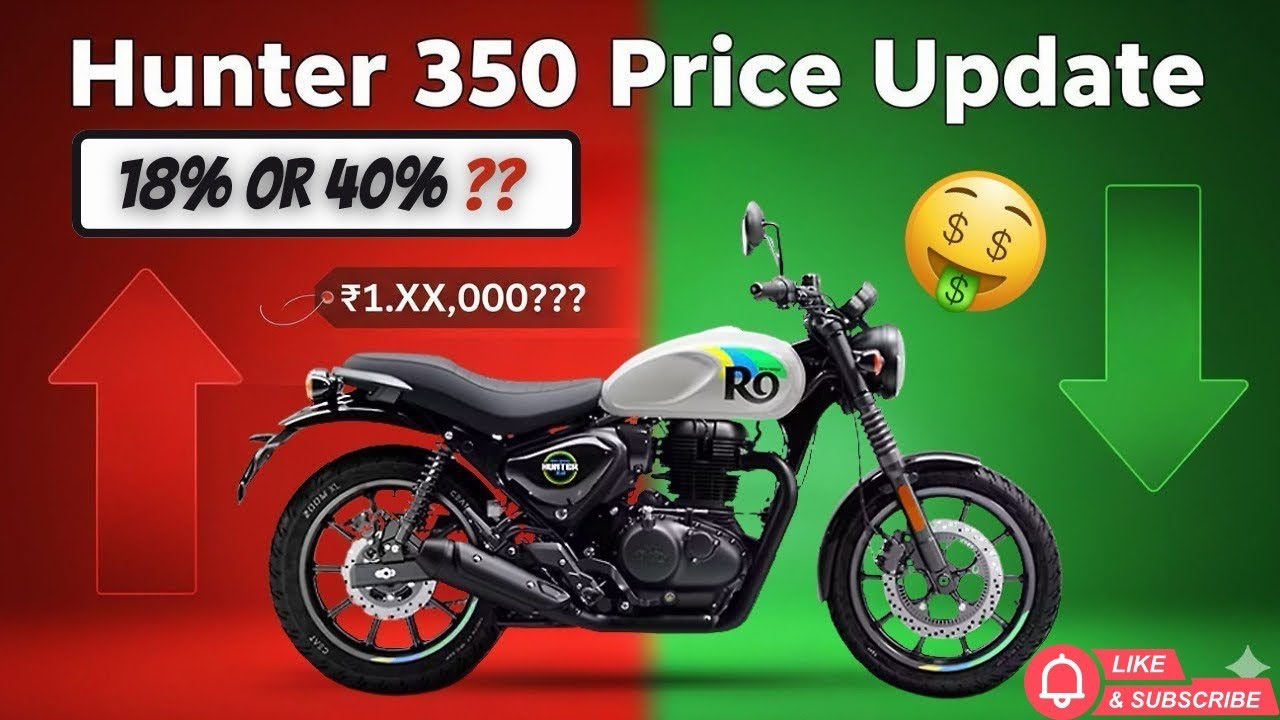 Royal Enfield Hunter 350 All Model Price After New GST | Features, & Specifications