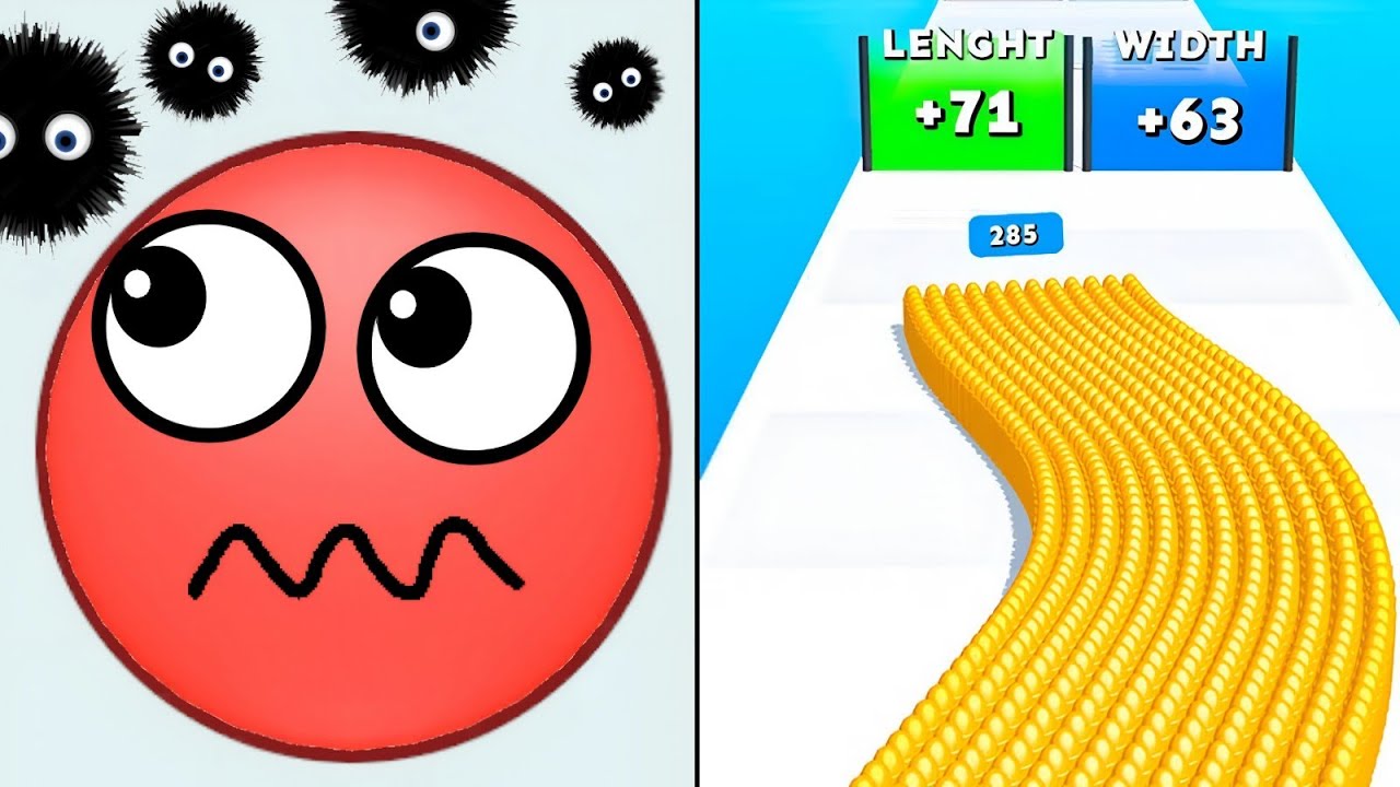 Hide Ball Vs Bullet Army Run - Up To Max Level SpeedRun Gameplay 