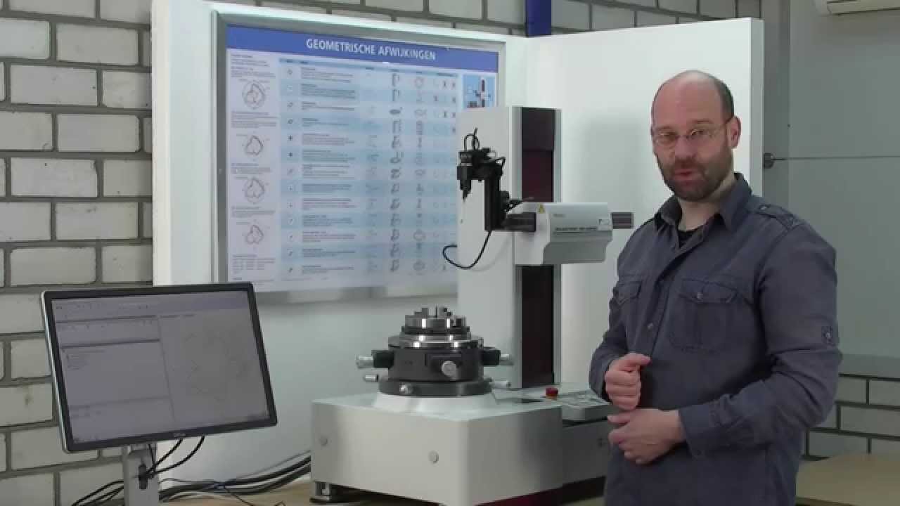 Rondheid meten en cilindriciteit na cnc draaien honen rondslijpen video circularity rundheit messen