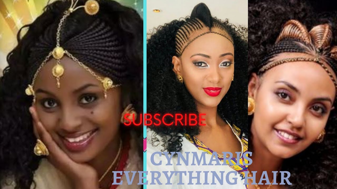 Beautiful traditional Ethiopian hairstyles