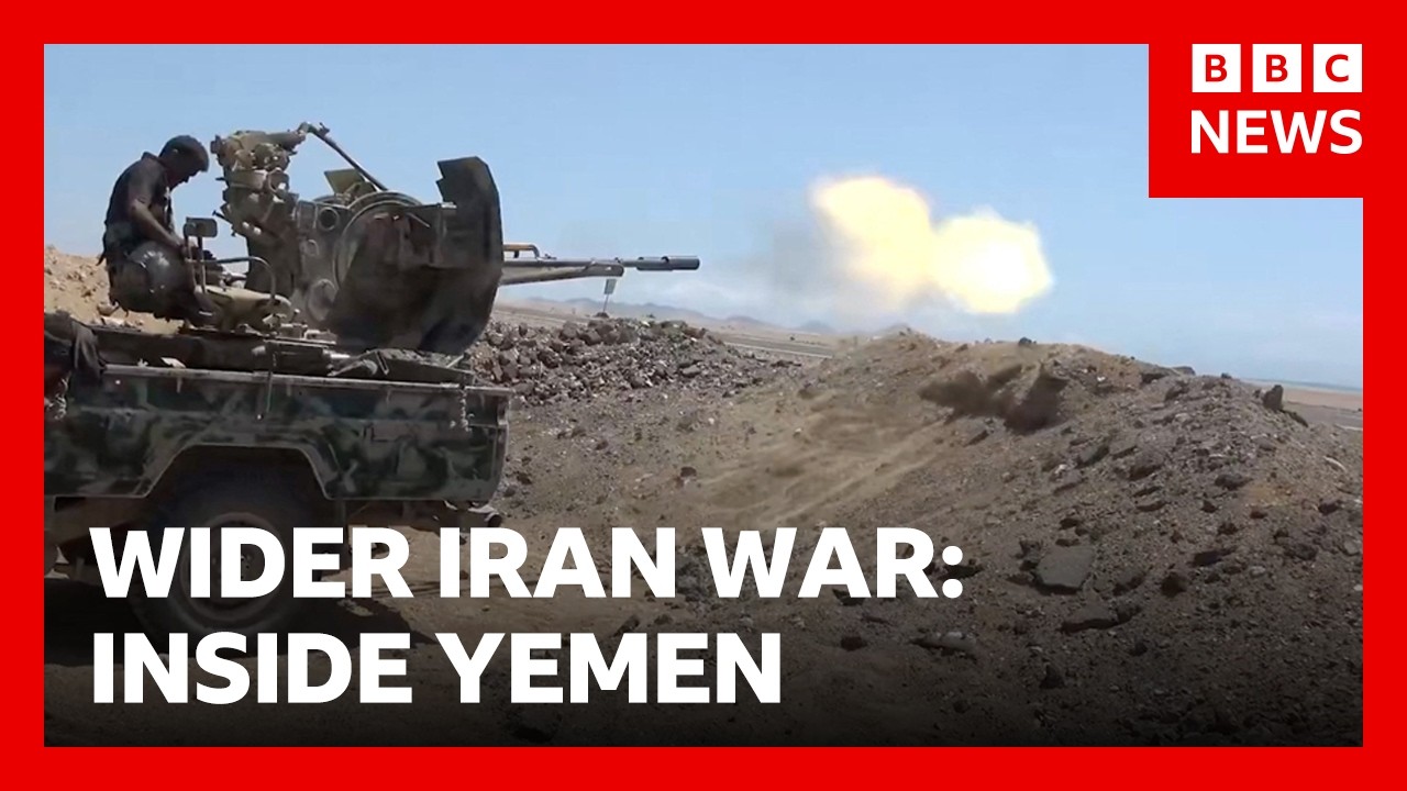 Fighting intensifies between Iran-backed Houthis and Saudi-led government forces in Yemen | BBC News