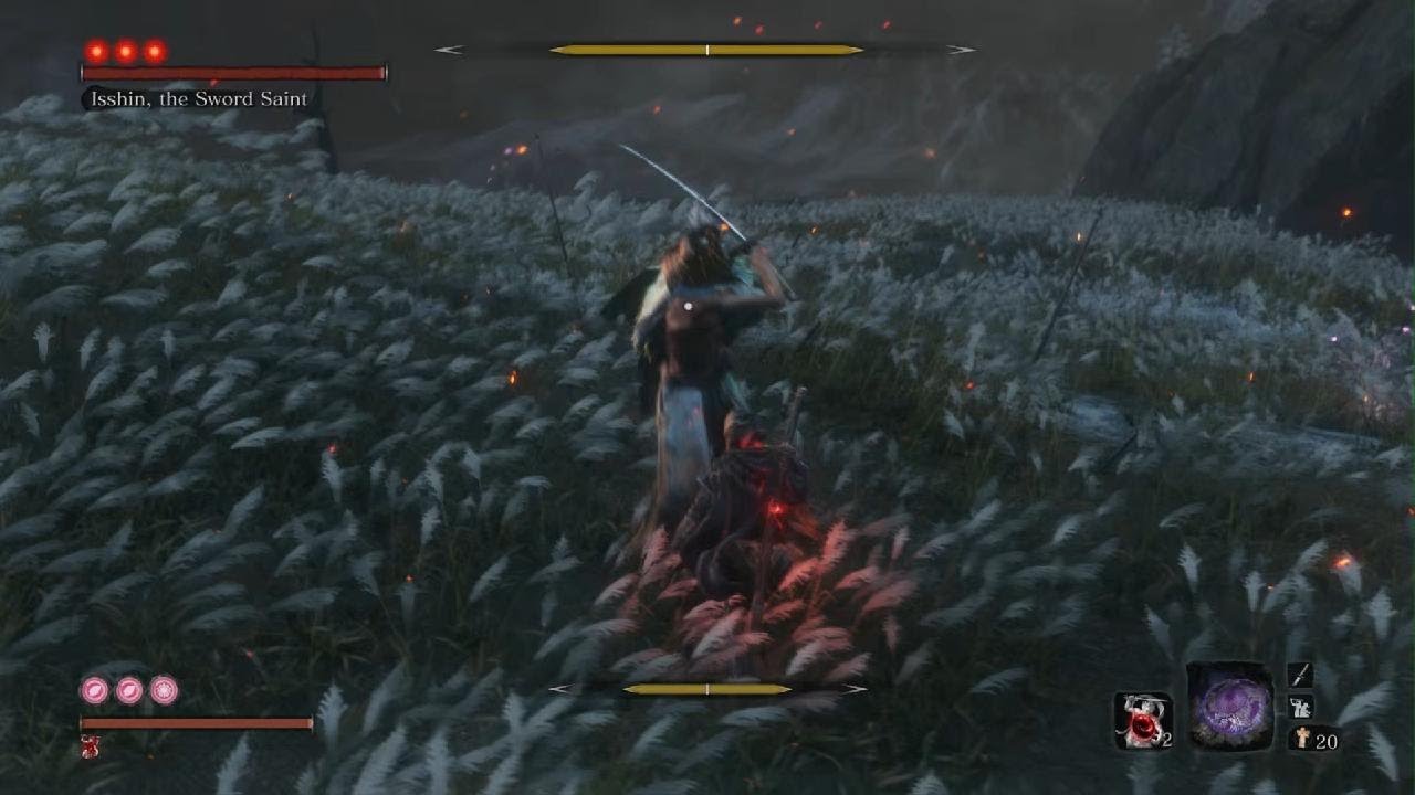 هزيمة ايشن ذا سورد ساينت نو هيت