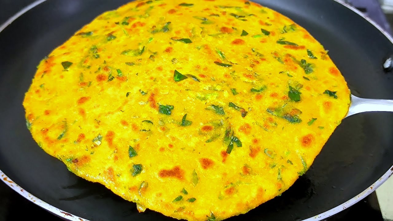 🌿 सिर्फ 10 मिनट में कुरकुरा मेथी का पराठा | Healthy Breakfast Recipe