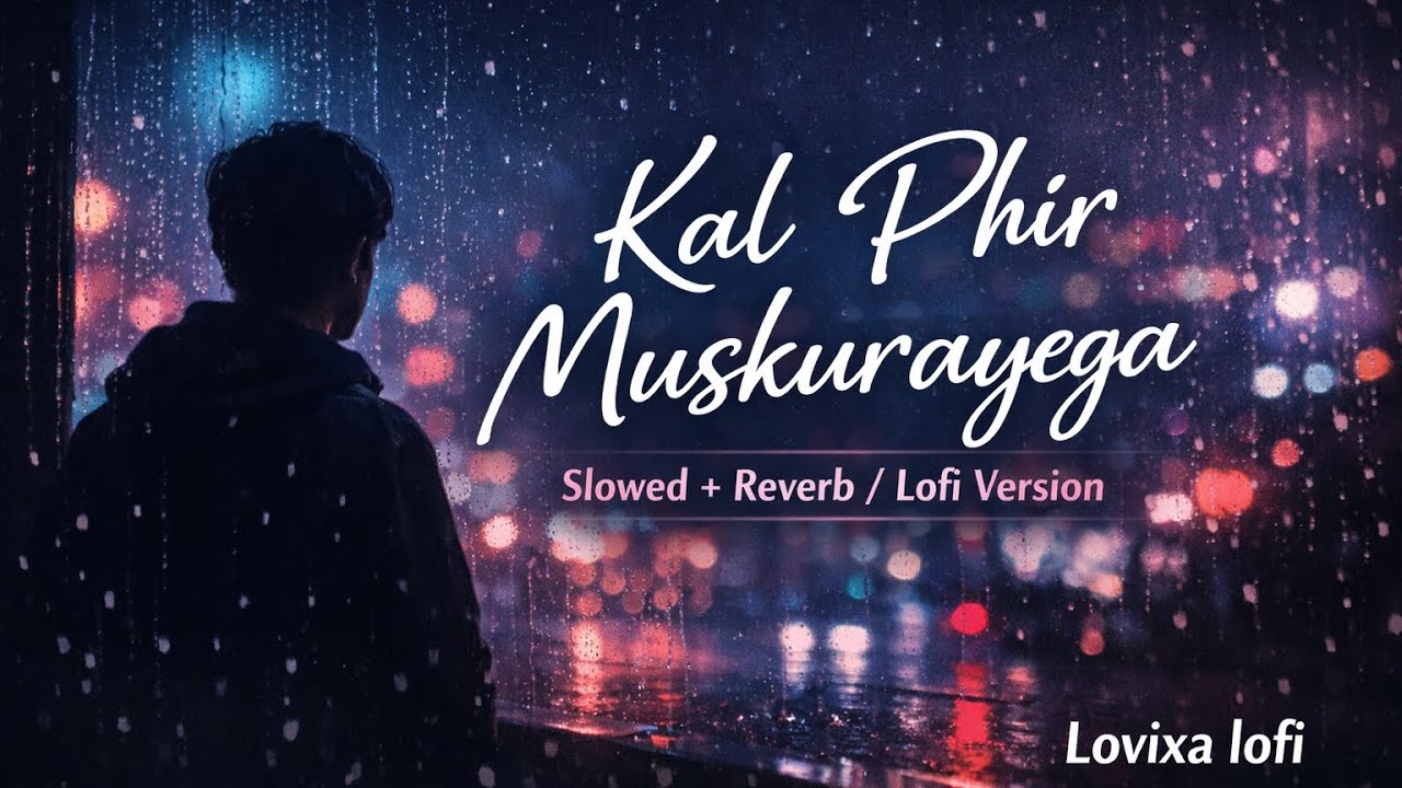 Kal Phir Muskurayega (Slowed + Reverb) | Lofi Version | Sad Romantic Lofi | Lovixa lofi