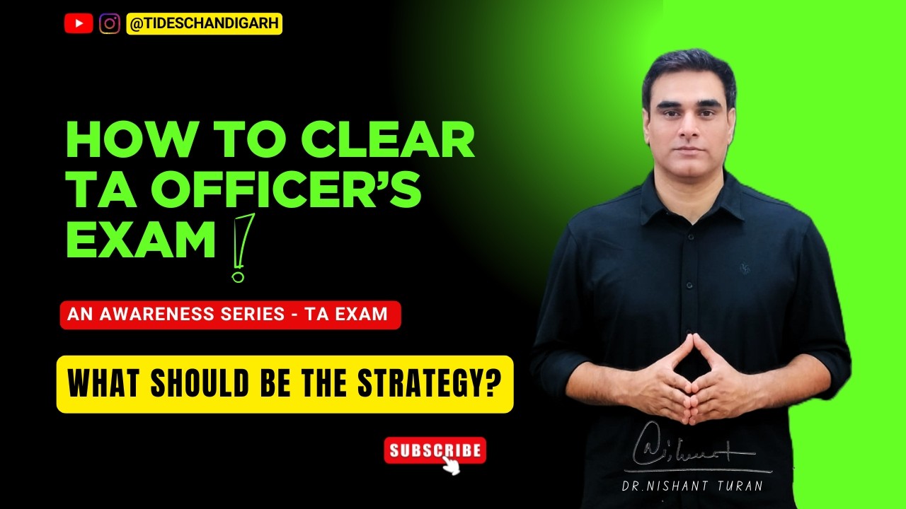TA OFFICER'S EXAM 2026 FULL GUIDE 🔥I PREPARATION STARTEGY I CLARITY