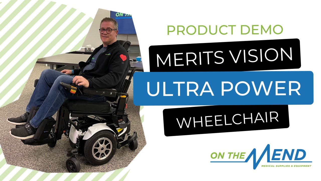 Product Demo: Merits Vision Ultra Power Wheelchair