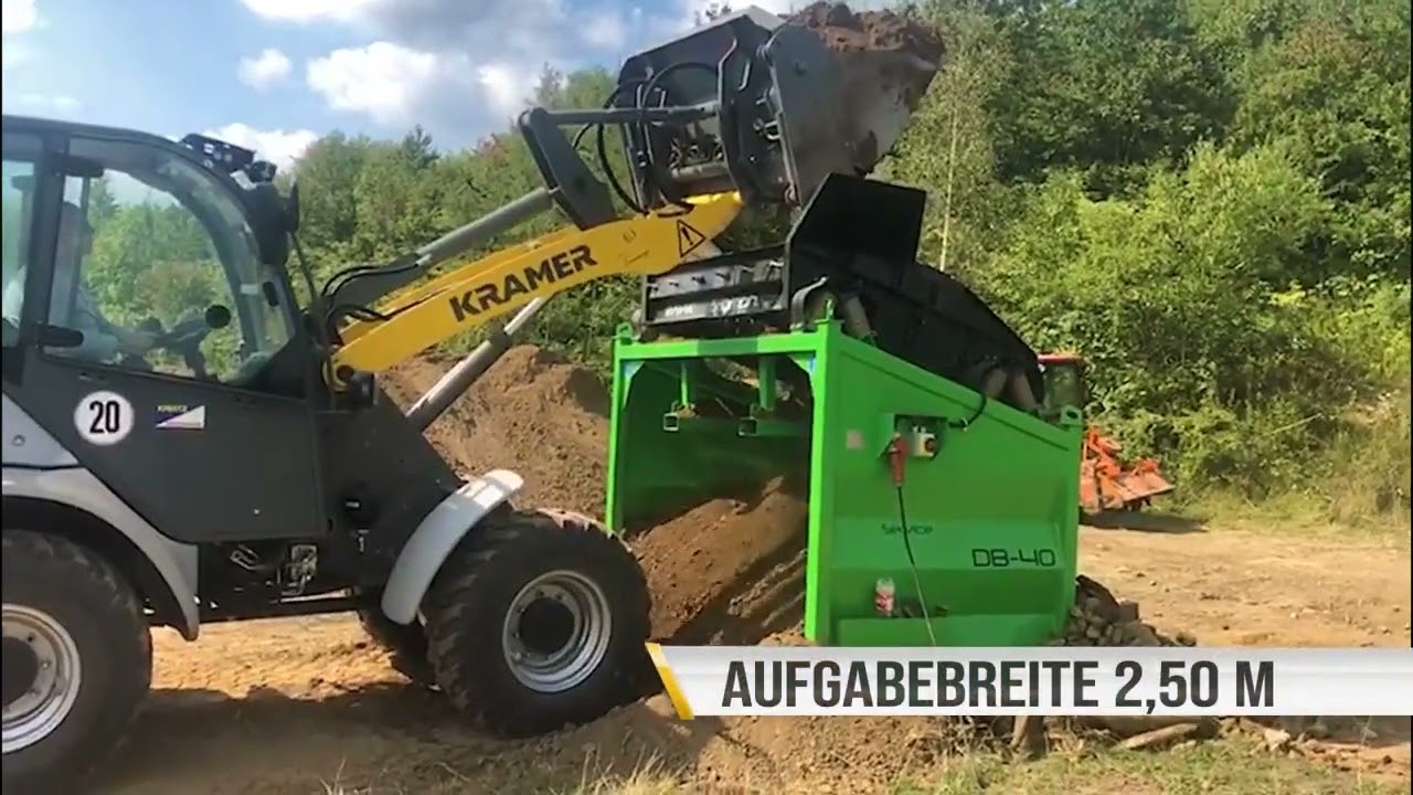 DB Engineering Flachdecksiebanlage Traserscreen DB-40 (VERKAUFT)