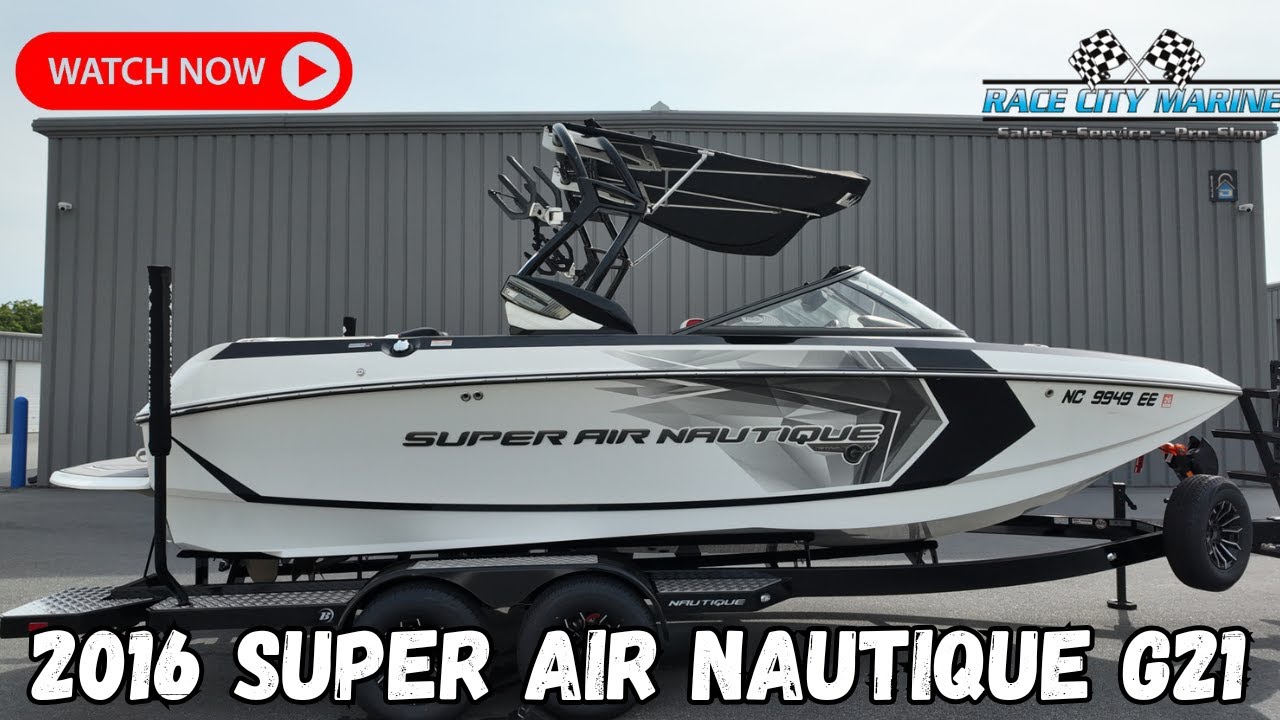 Used 2016 Nautique Super Air Nautique G21 Boat For Sale In Mooresville, NC: Walkaround and Review