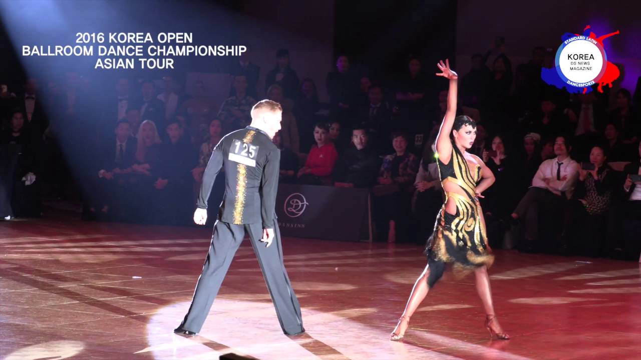 2016 KOREA OPEN BALLROOM DANCE CHAMPIONSHIP ASIAN TOUR Neil Jones & Ekaterina Jones