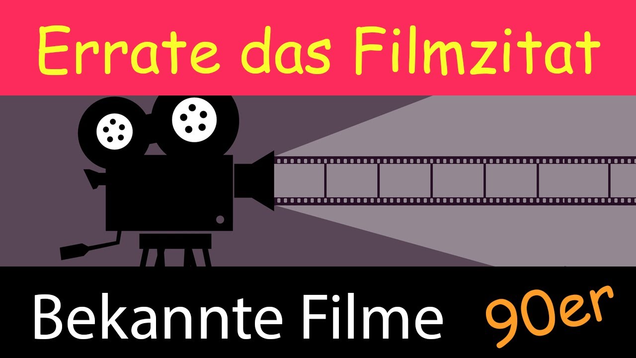 Errate Filmzitate in 5 Sekunden | 90er Jahre