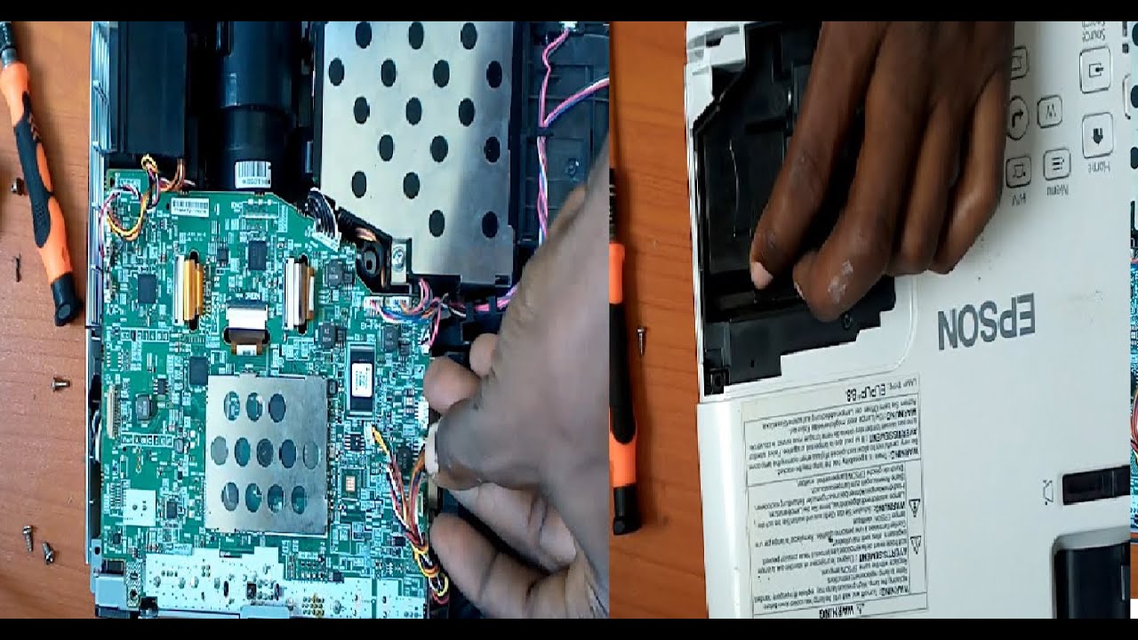 CREATIVE TV ||  Epson Projector Temp Alarm Blinking || HOW TO FIX PROJECTO EPSON  EBS31,