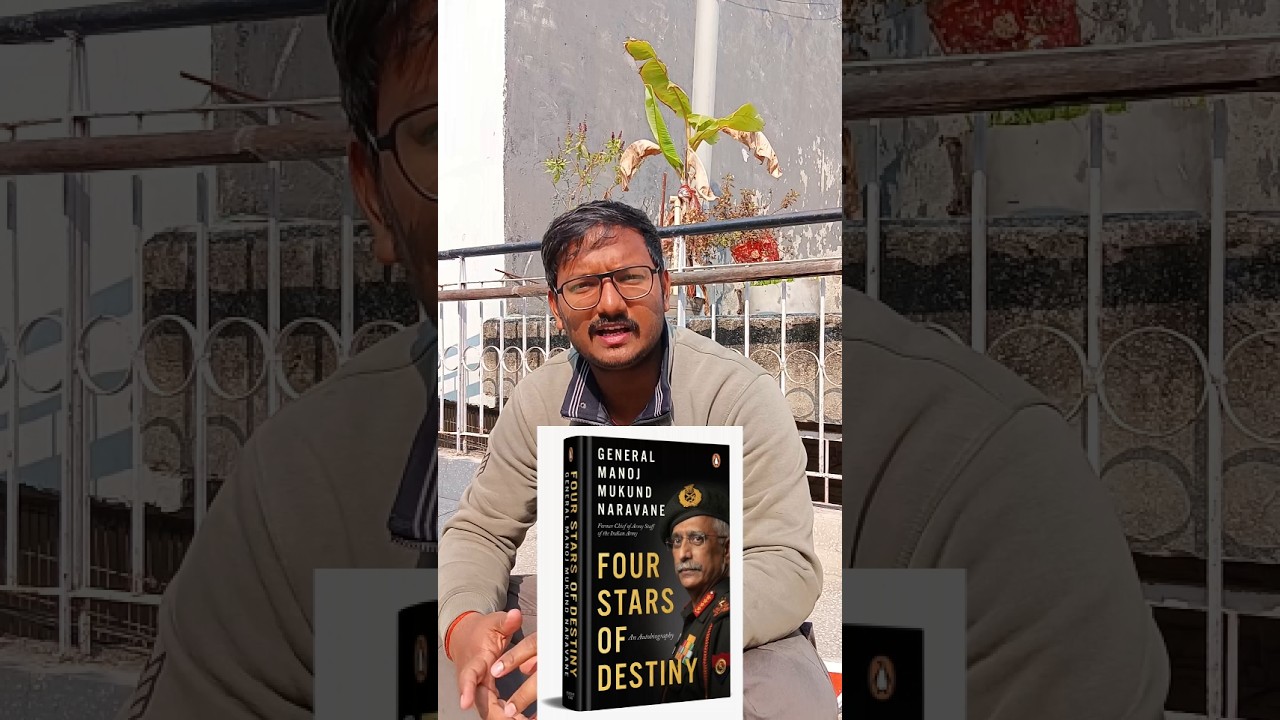 Four Stars of Destiny Ex Army General Manoj Mukund Narvane