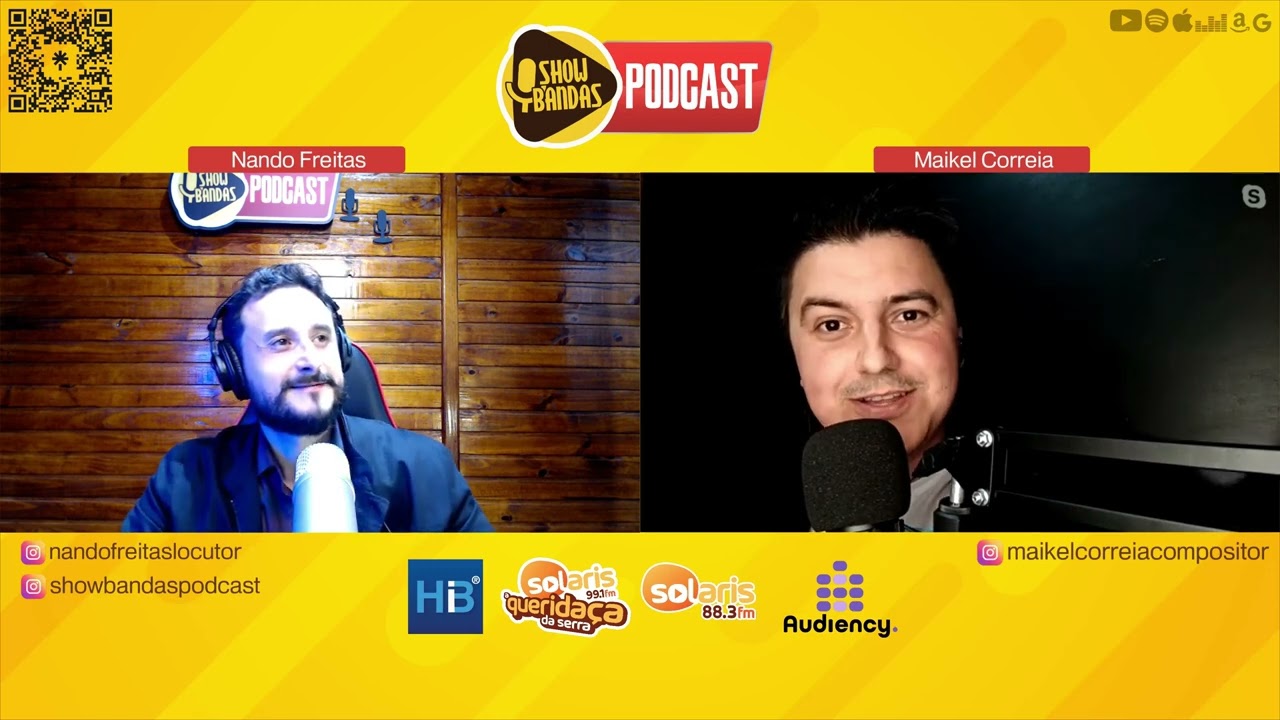 Show Bandas Podcast - Convidado Maikel Correia #27 #podcast #bail&atilde;o