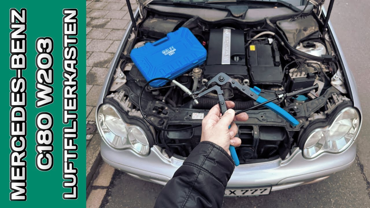 SCHLAUCHKLEMMENZANGE FÜR MERCEDES-BENZ BENZIN MOTOR