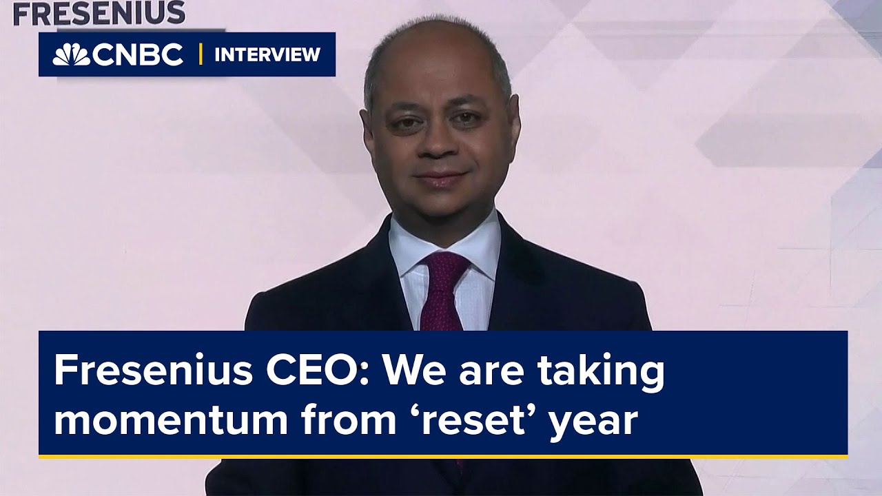 Fresenius CEO: We are taking momentum from 'reset' year