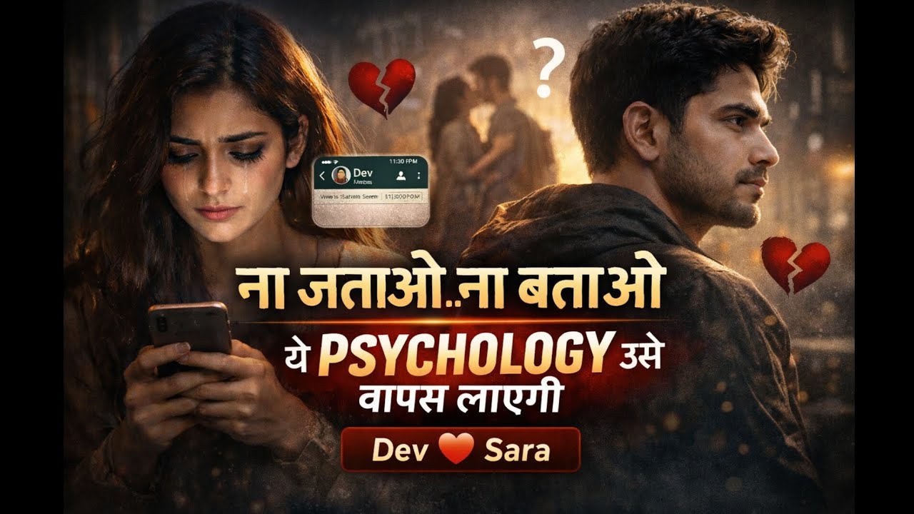 ना जताओ  ना बताओ  ये Psychology उसे वापस लाएगी  जब Sara ने Dev को Ignore किया फिर क्या हुआ Part 1,2 