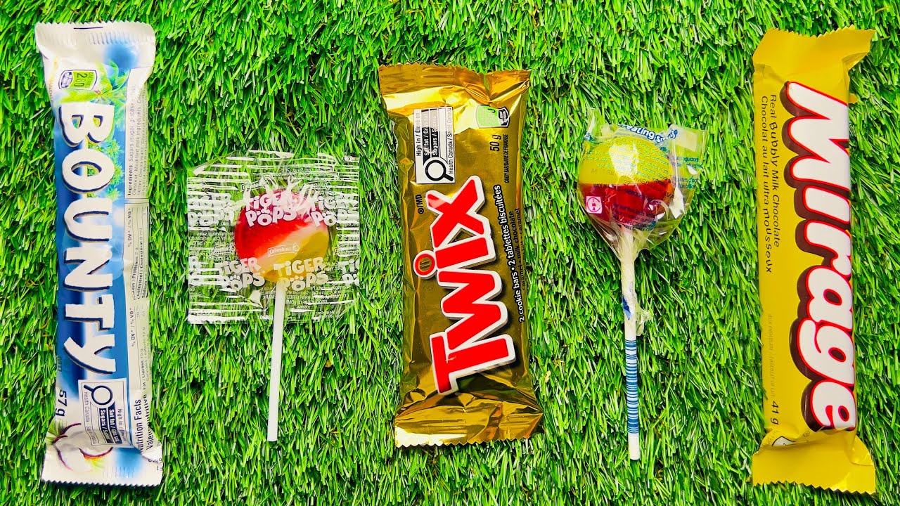 Asmr Most Popular candys some lots of sweets candy asmr satisfying video asmr lollipops
