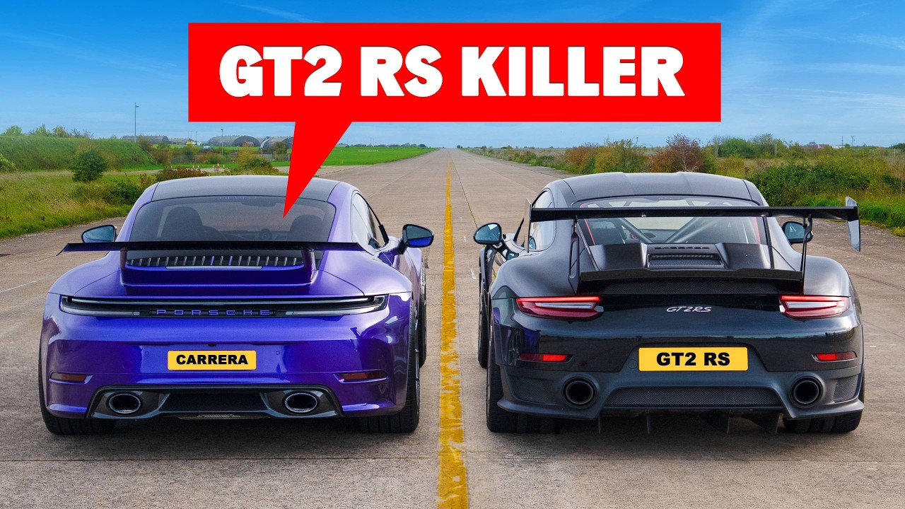 Porsche GT2 RS v MODİFİYELİ911 Carrera: DRAG YARIŞI