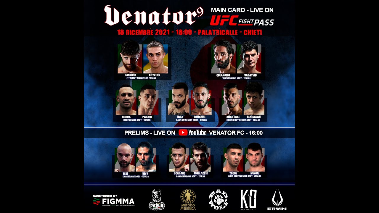 Venator FC 9 Prelims