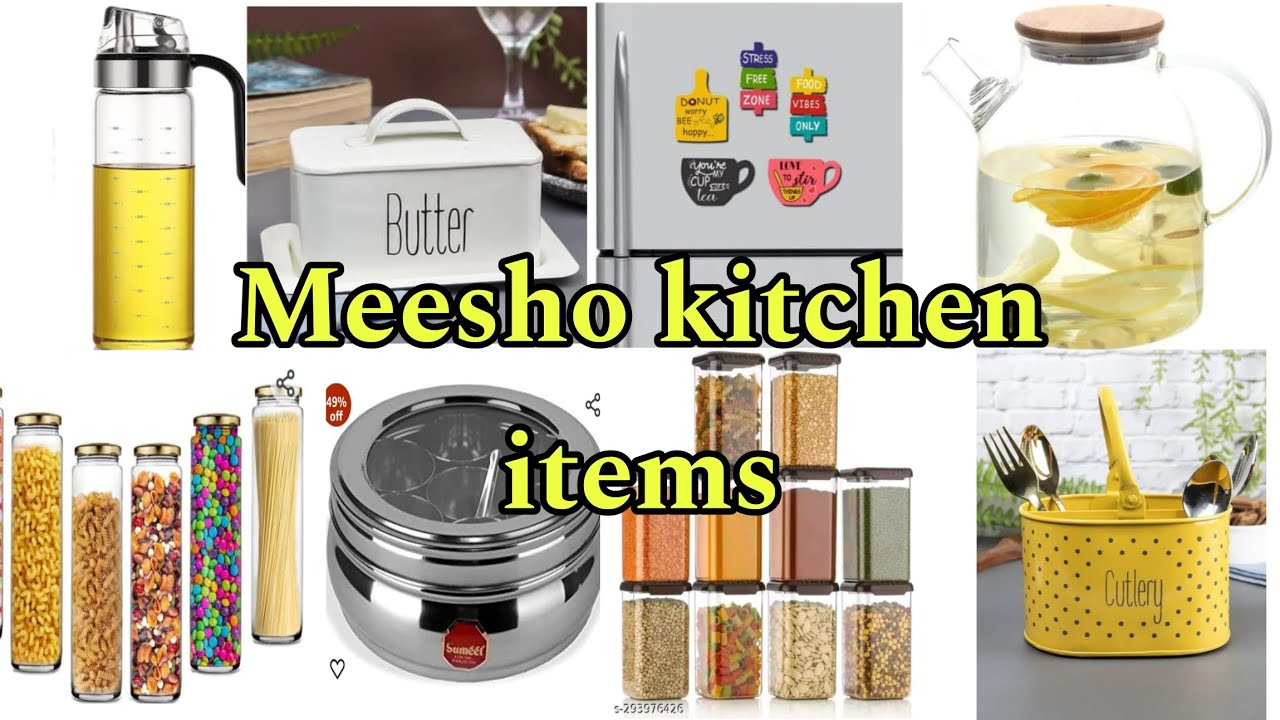 Meesho* must have kitchen items 