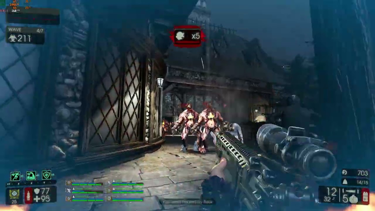 KF2 CD | Sharpshooter | Volter Manor | apm_v2 64mm HZ | Precision | Vanilla Weapons | Harder Zeds