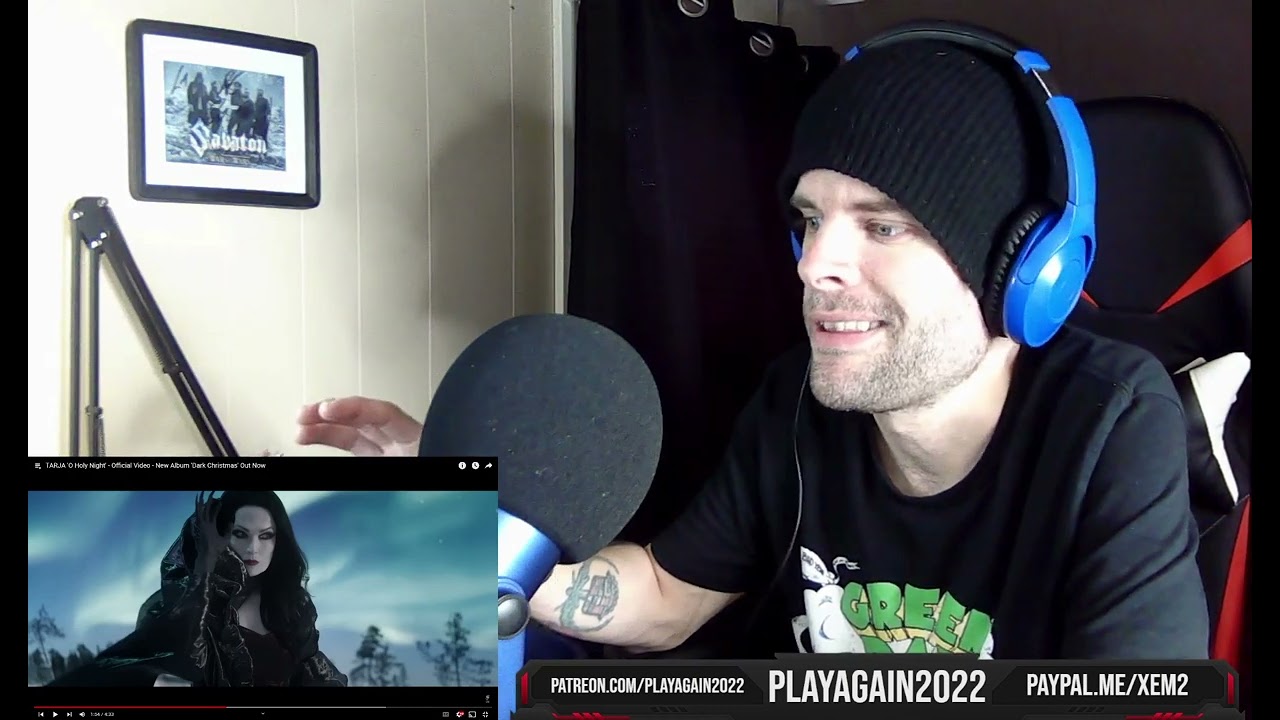 TARJA - 'O Holy Night (First Time Reaction)