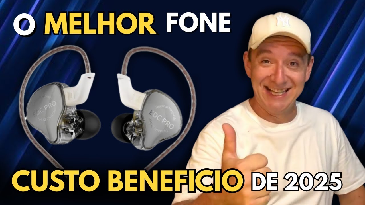 🎧 KZ EDC PRO - O MELHOR CUSTO-BENEFÍCIO 2025 - Unboxing, Testes e Review Completo!