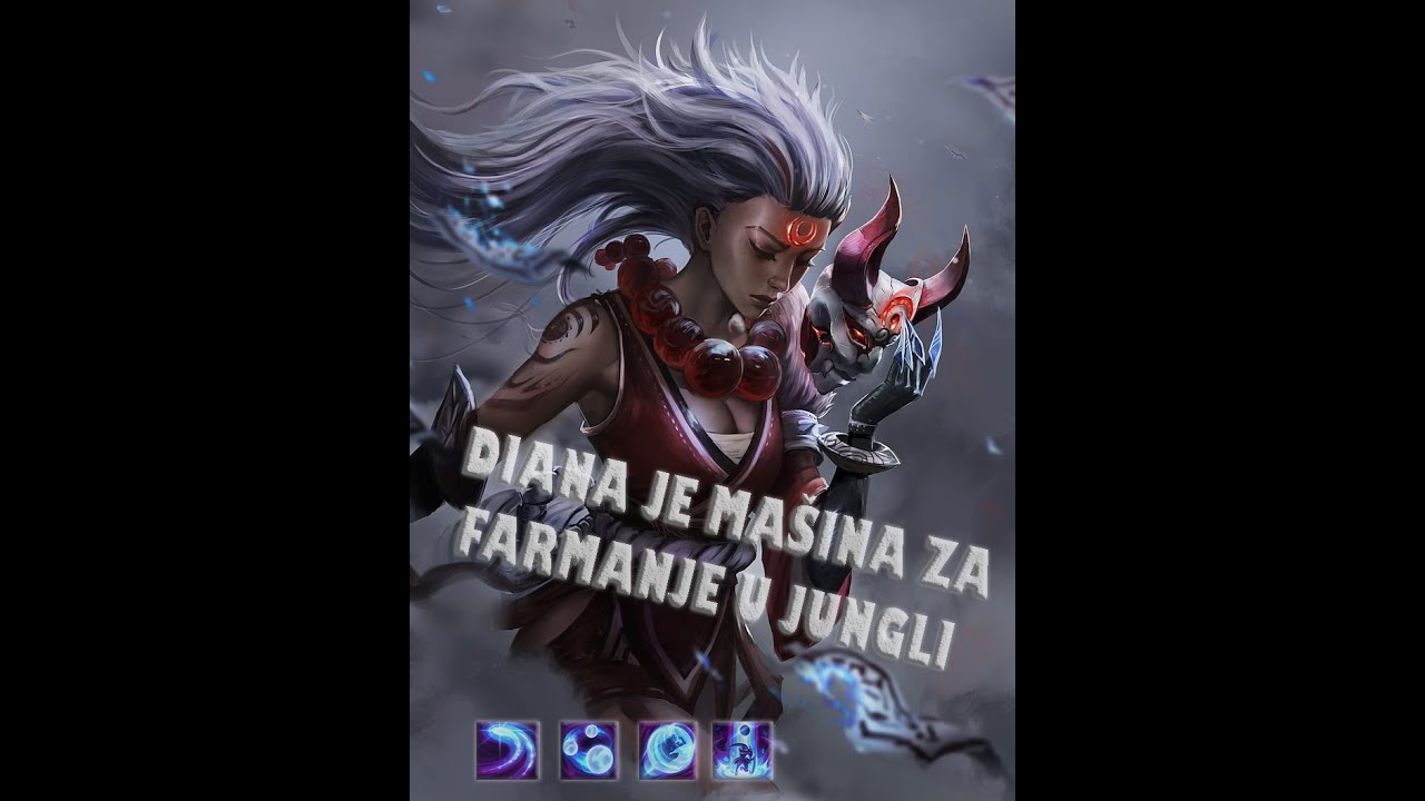 Diana je mašina za farmanje u jungli #diana #leagueoflegends #jungle
