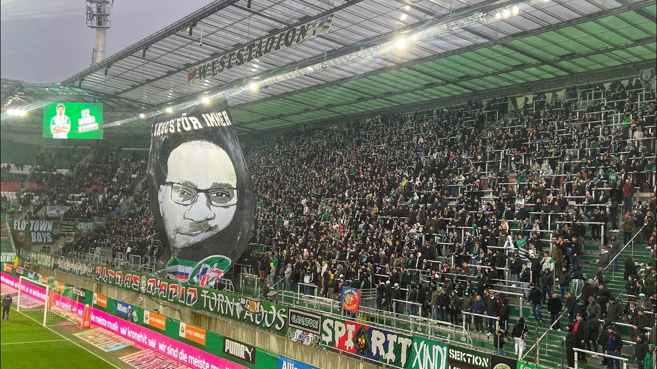 SK Rapid Wien |BLOCK WEST| vs. SCR Altach (19.02.2023)