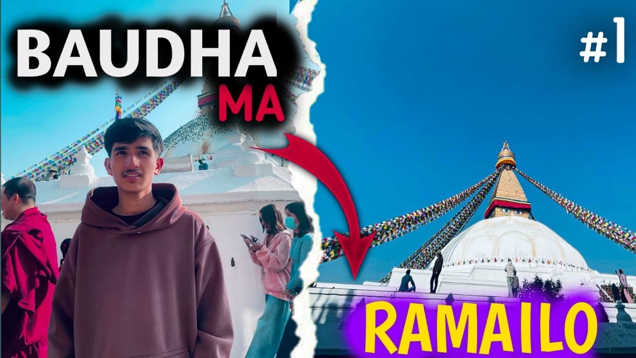 	“Boudha Nath Vlog 🙏 | Kathmandu Ko Shanti Sthal | vlogerpadamj 