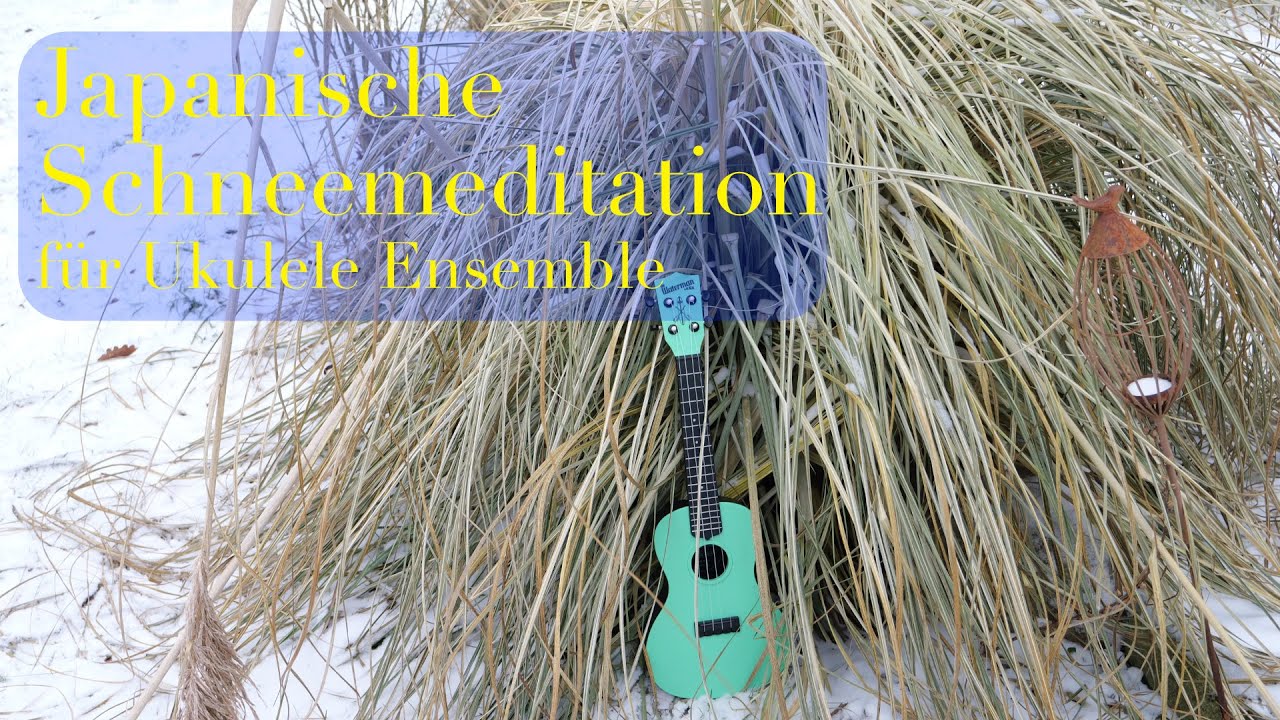 Japanische Schnee Meditation #ukulele