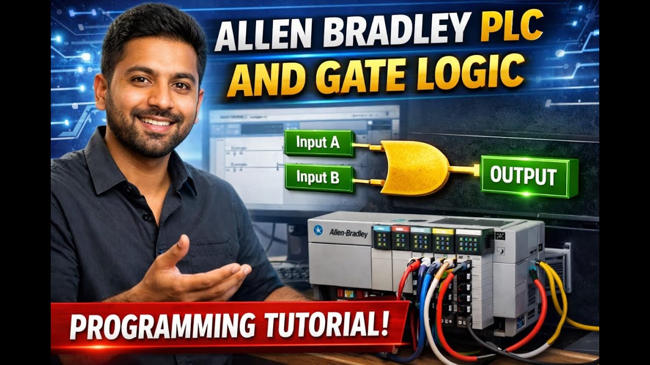 Master Allen Bradley PLC: Build Your First Logic in 10 Minutes!