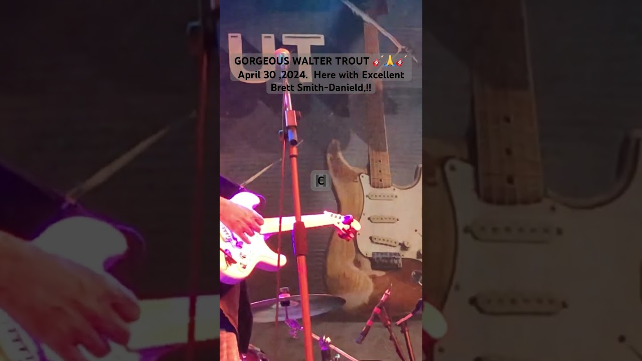 FABULOUS Walter Trout ‘s  Live🎸🙏🎸👍!!