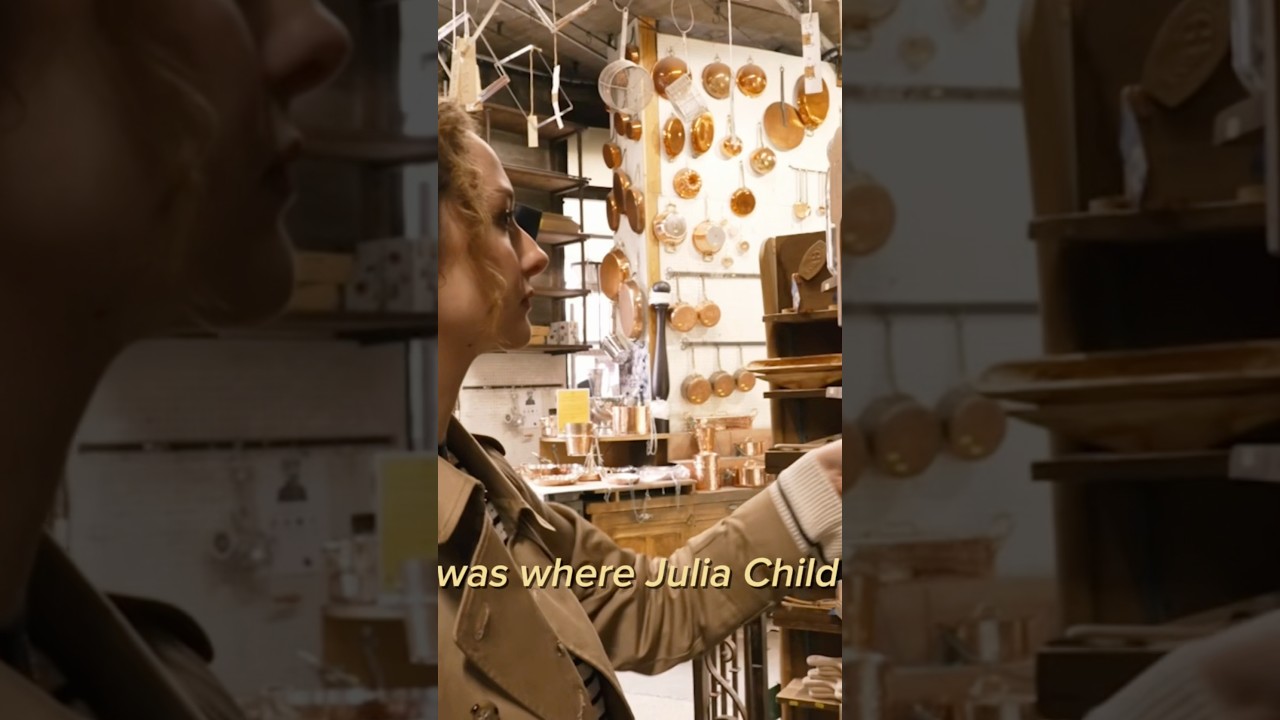 Лучший магазин кухонных принадлежностей в Париже, где когда-то покупала Джулия Чайлд! #париж #кул...