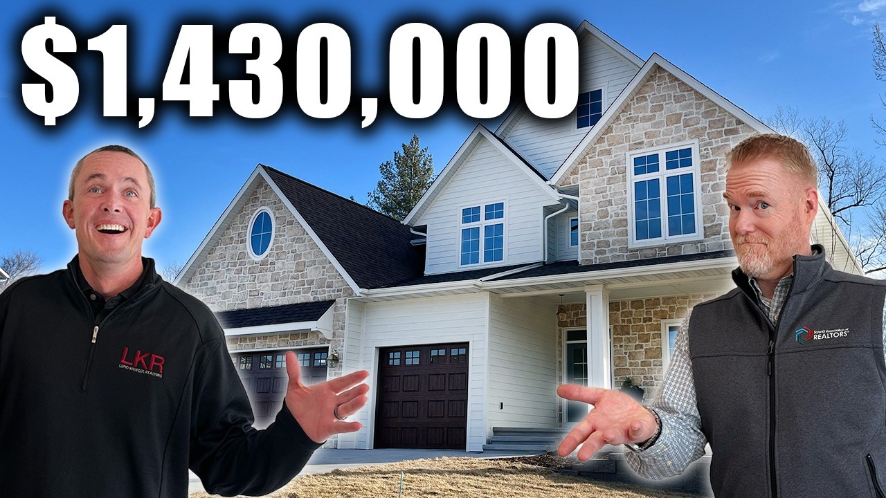 Inside a STUNNING $1.4M Modern Transitional Home in Coralville, IA | Luxury New Construction Tour