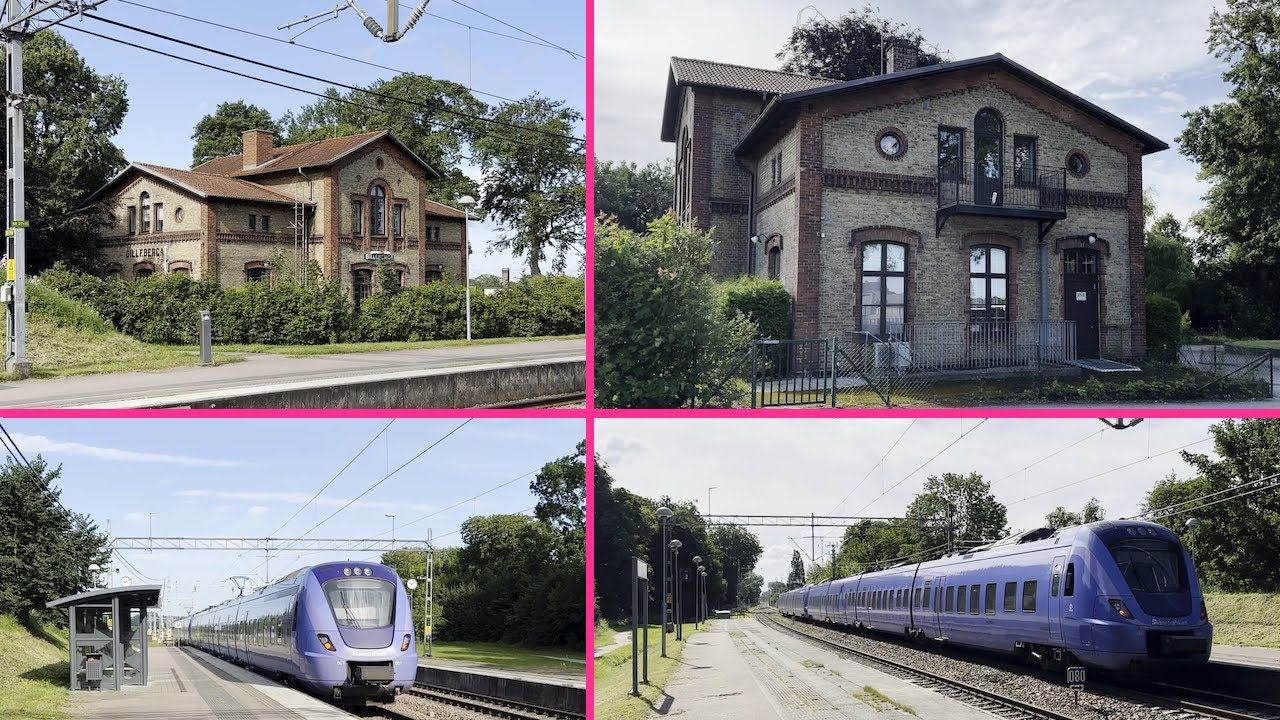Billeberga station med omgivningar