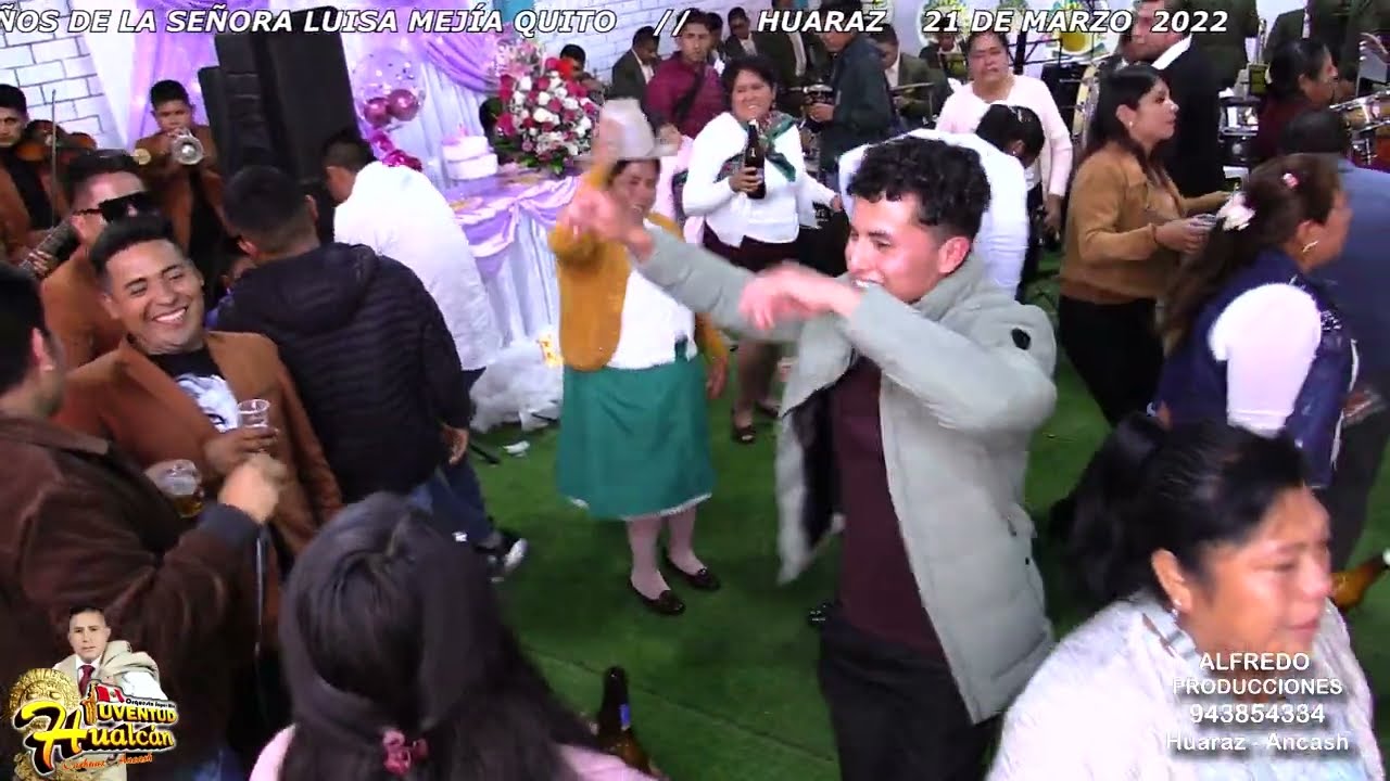 9 ORQUESTA JUVENTUD HUALCAN   CUMPLEAÑOS LUISA MEJIA QUITO   MARZO 2022