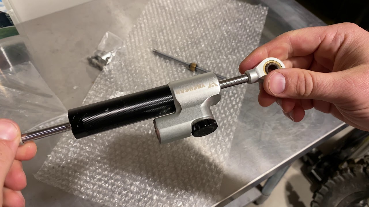 Yacugar Steering Stabilizer Warranty Update for R1200GS
