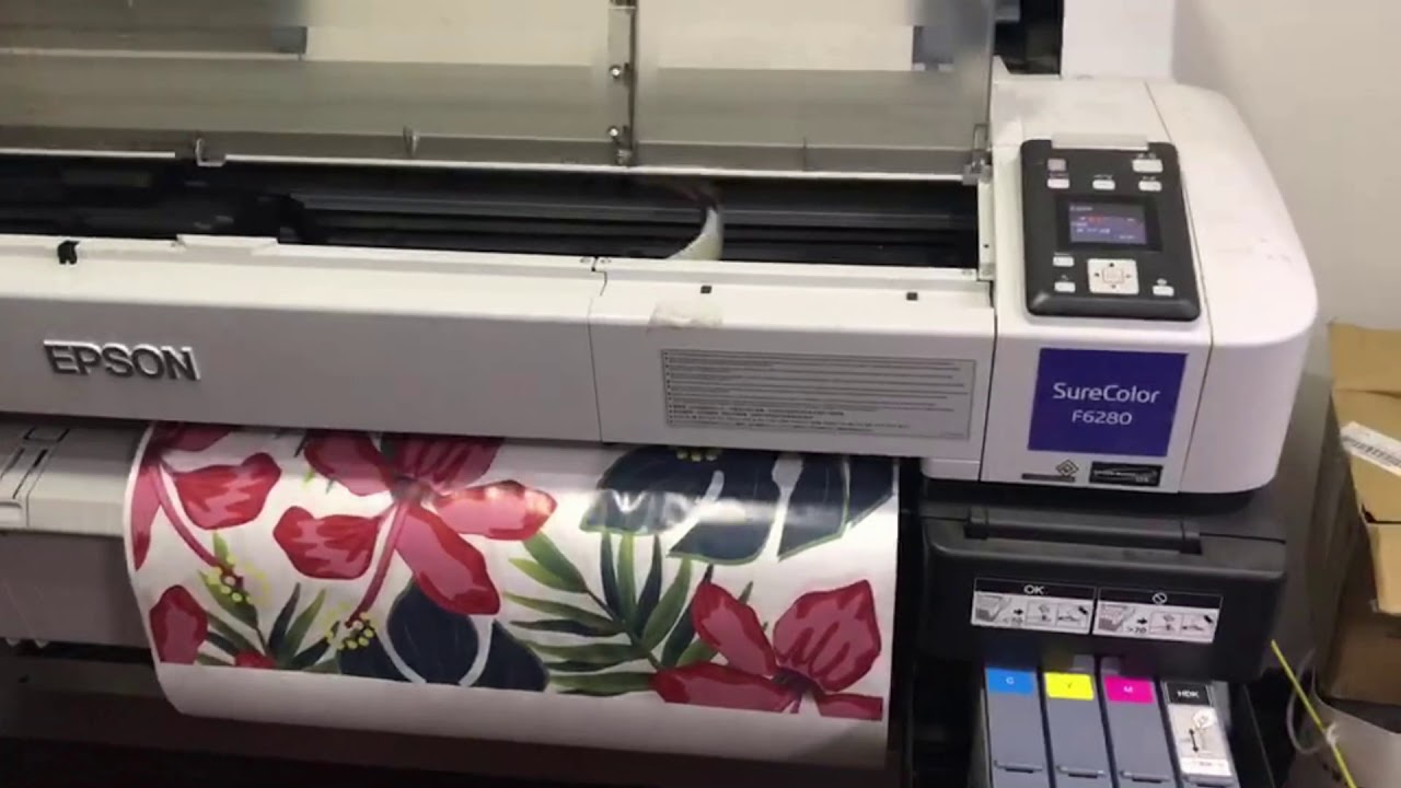 Printing 80g Sticky Sublimation Paper with Epson Sure Color Printer
