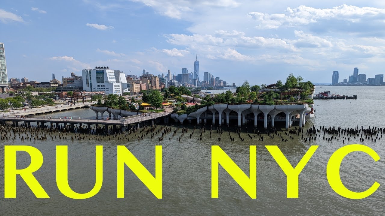 RUN NYC 4K Virtual Run New York City Freedom Tower, Little Island, Union Sq.