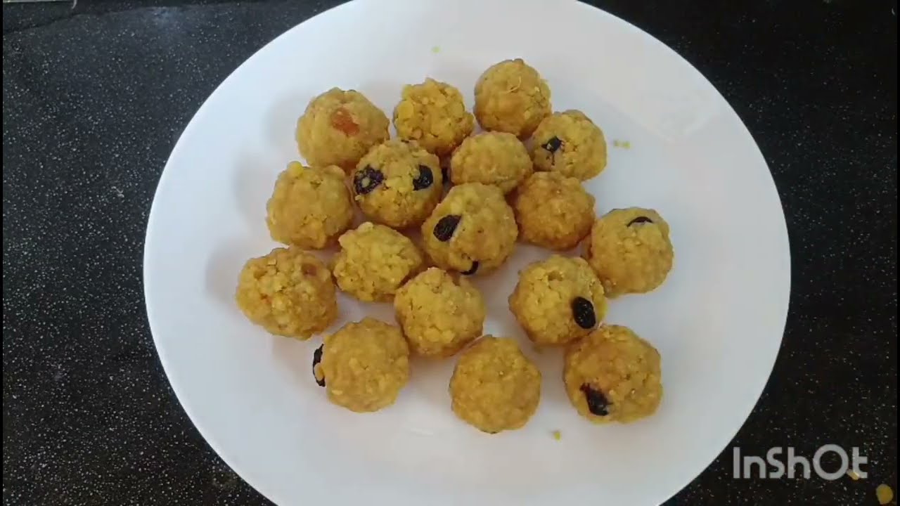 Simple Sweet laddu recipe 